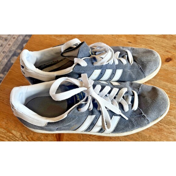 Adidas Campus Sneakers Skateboarding Shoes Suede Grey / White / Gum Size 9.5 main image 14